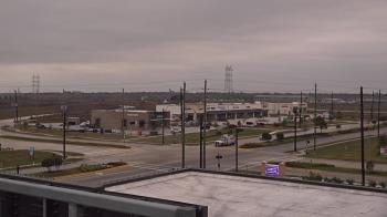 Weather camera view of Iowa Colony Police Department.