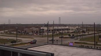 Weather camera view of Iowa Colony Police Department.