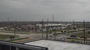Weather camera view of Iowa Colony Police Department.