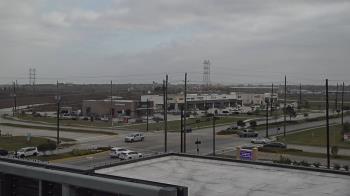 Weather camera view of Iowa Colony Police Department.