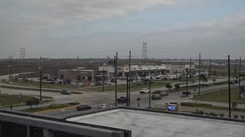 Weather camera view of Iowa Colony Police Department.