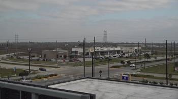 Weather camera view of Iowa Colony Police Department.