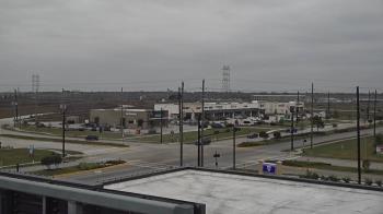 Weather camera view of Iowa Colony Police Department.