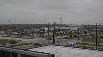 Weather camera view of Iowa Colony Police Department.