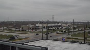 Weather camera view of Iowa Colony Police Department.