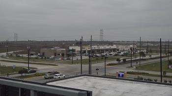 Weather camera view of Iowa Colony Police Department.