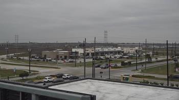 Weather camera view of Iowa Colony Police Department.