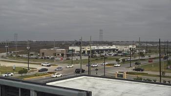 Weather camera view of Iowa Colony Police Department.