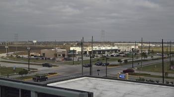 Weather camera view of Iowa Colony Police Department.