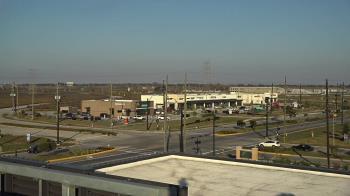Weather camera view of Iowa Colony Police Department.