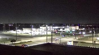 Weather camera view of Iowa Colony Police Department.