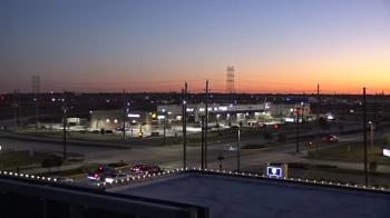 Weather camera view of Iowa Colony Police Department.