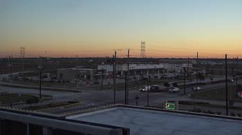 Weather camera view of Iowa Colony Police Department.