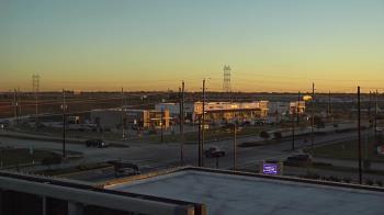 Weather camera view of Iowa Colony Police Department.