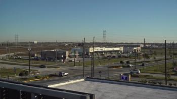 Weather camera view of Iowa Colony Police Department.