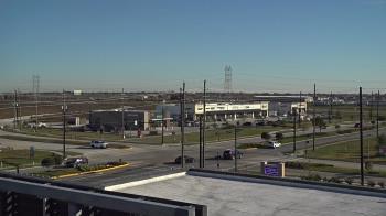 Weather camera view of Iowa Colony Police Department.