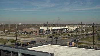 Weather camera view of Iowa Colony Police Department.