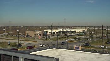 Weather camera view of Iowa Colony Police Department.