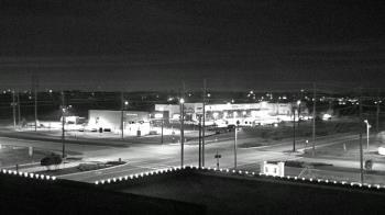 Weather camera view of Iowa Colony Police Department.