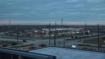 Weather camera view of Iowa Colony Police Department.