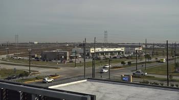 Weather camera view of Iowa Colony Police Department.