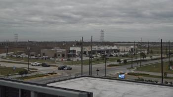 Weather camera view of Iowa Colony Police Department.