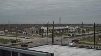 Weather camera view of Iowa Colony Police Department.