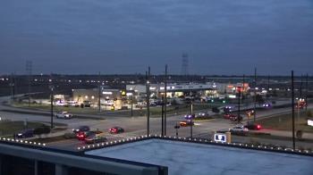 Weather camera view of Iowa Colony Police Department.