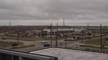 Weather camera view of Iowa Colony Police Department.