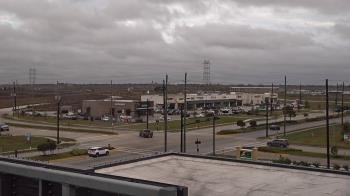 Weather camera view of Iowa Colony Police Department.