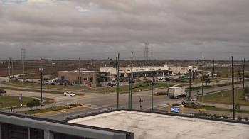 Weather camera view of Iowa Colony Police Department.