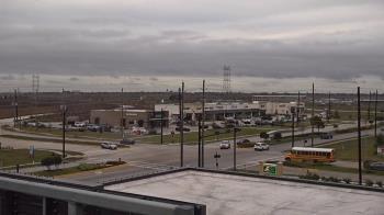 Weather camera view of Iowa Colony Police Department.