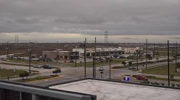 Weather camera view of Iowa Colony Police Department.