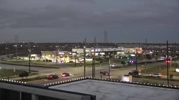 Weather camera view of Iowa Colony Police Department.