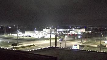 Weather camera view of Iowa Colony Police Department.