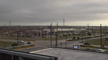 Weather camera view of Iowa Colony Police Department.