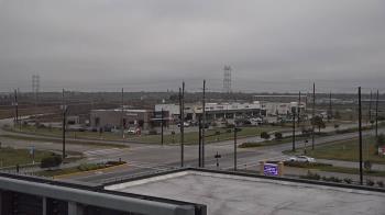 Weather camera view of Iowa Colony Police Department.