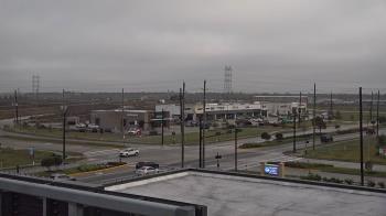 Weather camera view of Iowa Colony Police Department.