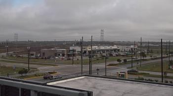 Weather camera view of Iowa Colony Police Department.