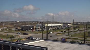Weather camera view of Iowa Colony Police Department.