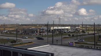 Weather camera view of Iowa Colony Police Department.