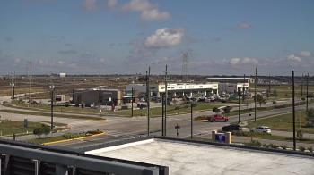 Weather camera view of Iowa Colony Police Department.