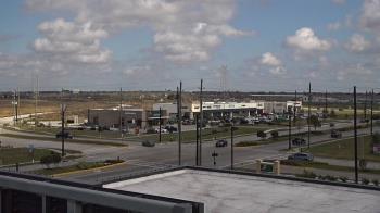 Weather camera view of Iowa Colony Police Department.