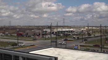 Weather camera view of Iowa Colony Police Department.