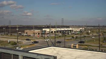 Weather camera view of Iowa Colony Police Department.