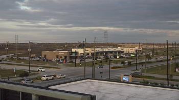 Weather camera view of Iowa Colony Police Department.