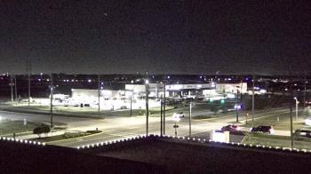 Weather camera view of Iowa Colony Police Department.