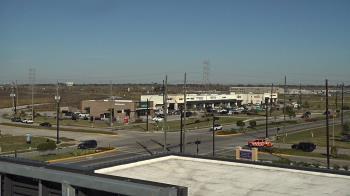 Weather camera view of Iowa Colony Police Department.
