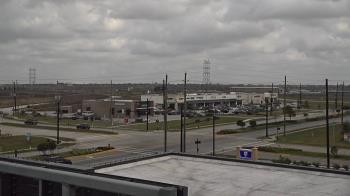Weather camera view of Iowa Colony Police Department.