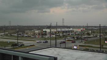 Weather camera view of Iowa Colony Police Department.